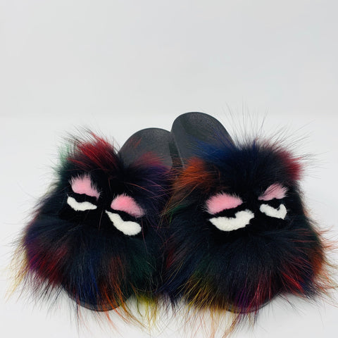 monster fur slides