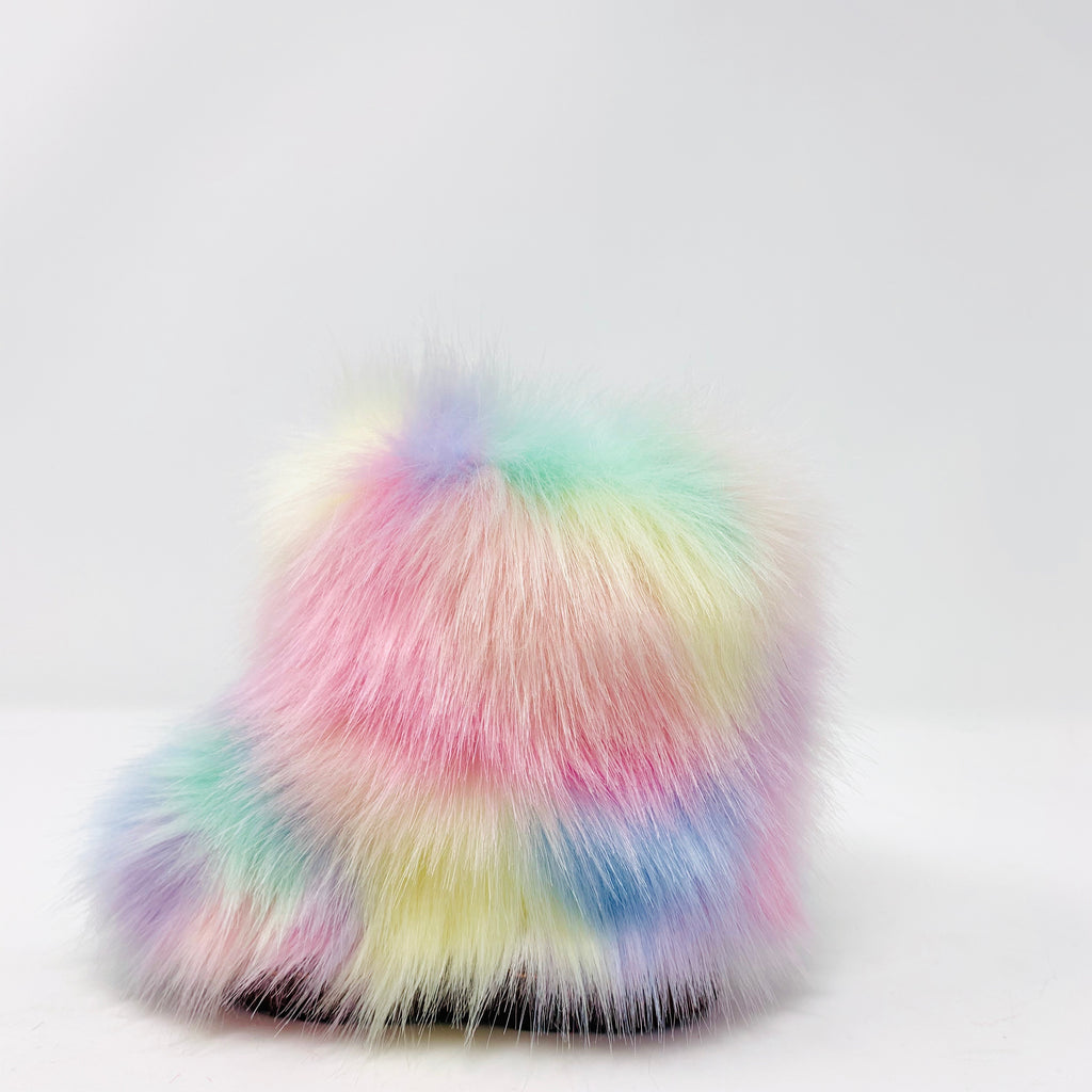 Unicorn Faux Fur Boots – B'marie