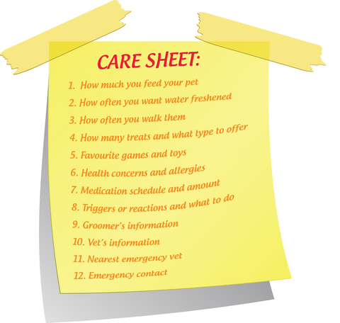Care Sheet