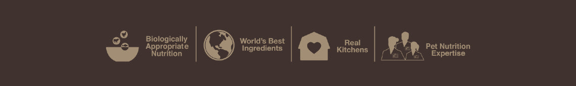 Biologically Appropriate | World's Best Ingredients | Real Kitchens | Pet Nutrition Expertise