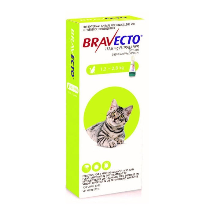 Bravecto Spot-On & Flea Treatment Cats | Buy Pest Control Online – Canine