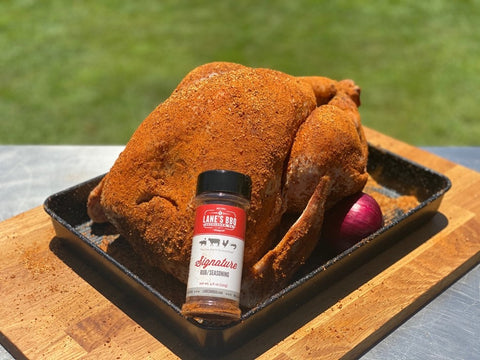 Seasoned turkey