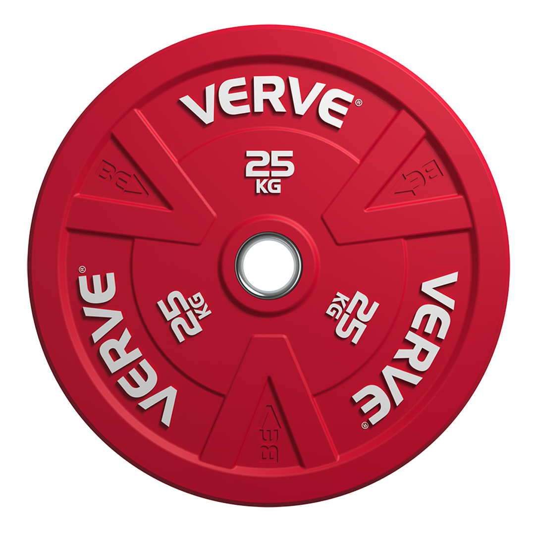 Image of VERVE BE> Olympic Colour Bumper Plates
