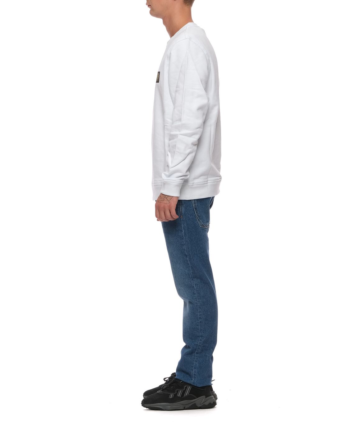Sweatshirt for man 100049 WHITE BELSTAFF