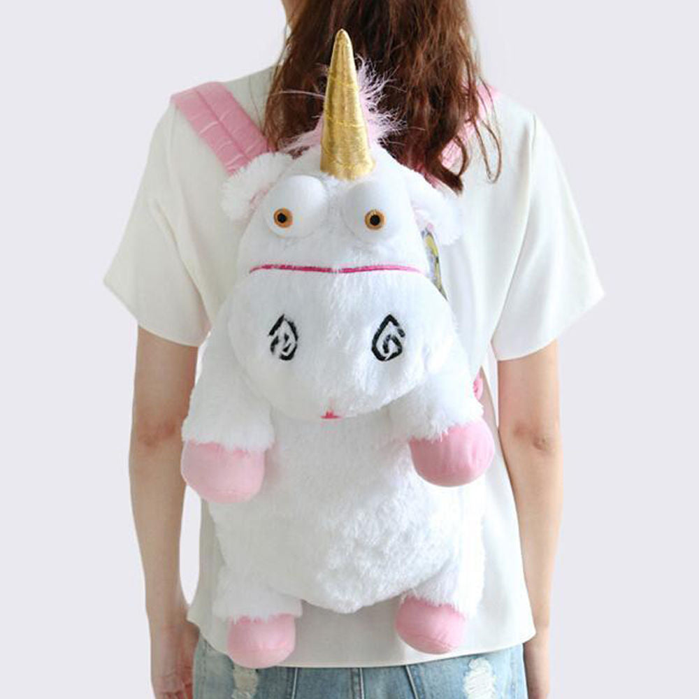 unicorn plush backpack