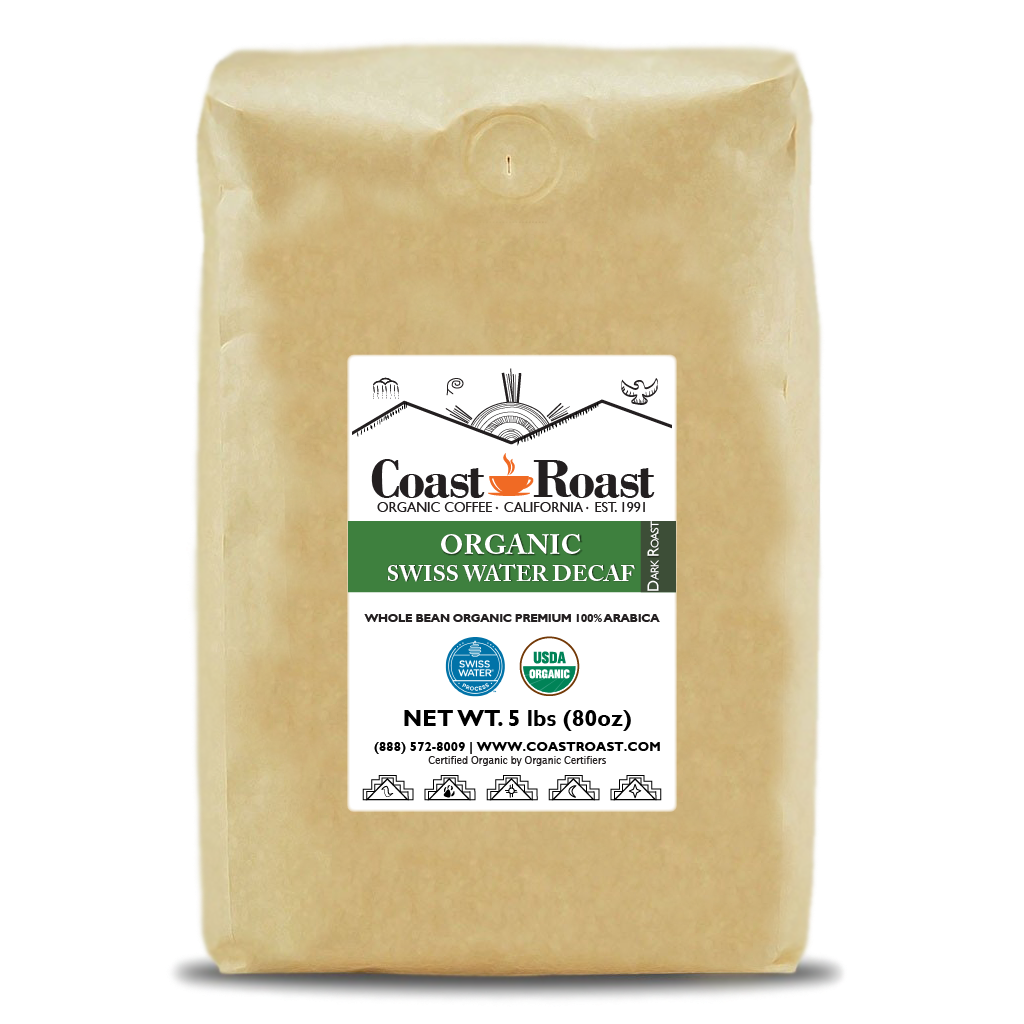 Happy Anniversary Gift Custom Organic Whole Bean Coffee 12oz - Coast Roast  Organic Coffee