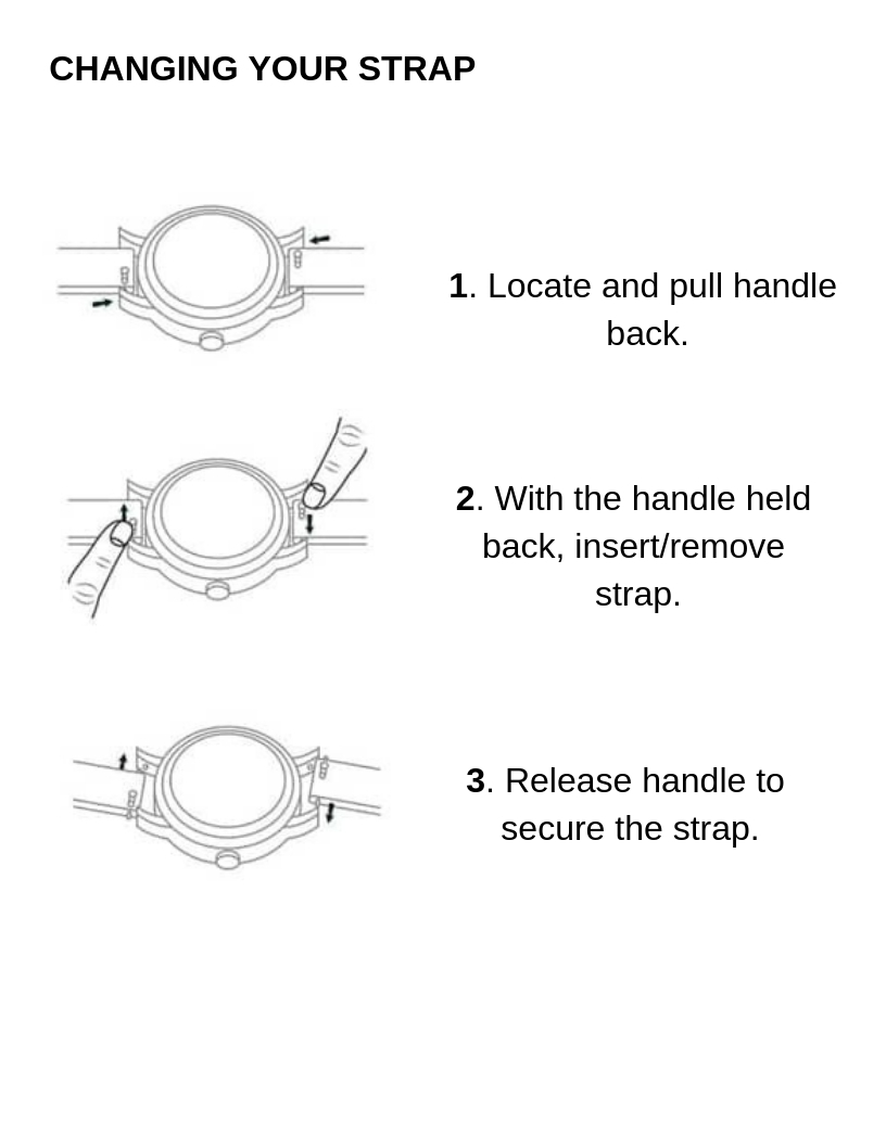 Comment changer votre bracelet