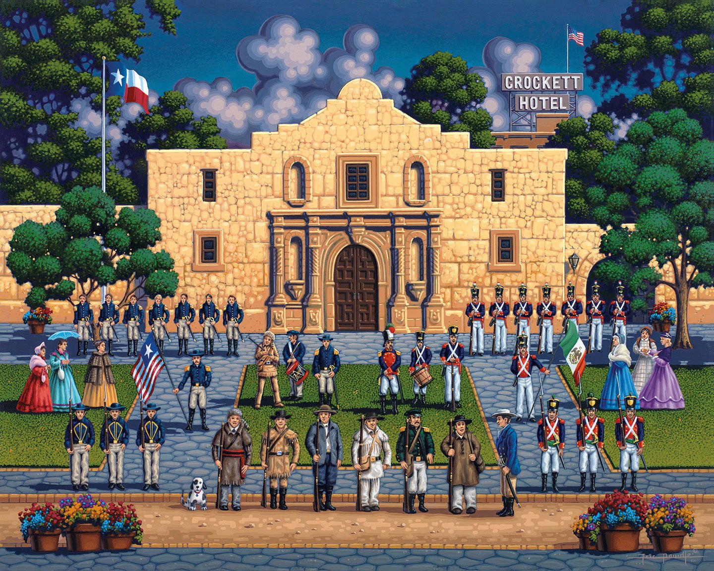 San Antonio - 500 Piece Dowdle Jigsaw Puzzle