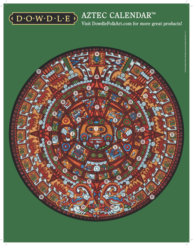 Aztec Calendar 500 Piece Dowdle Jigsaw Puzzle
