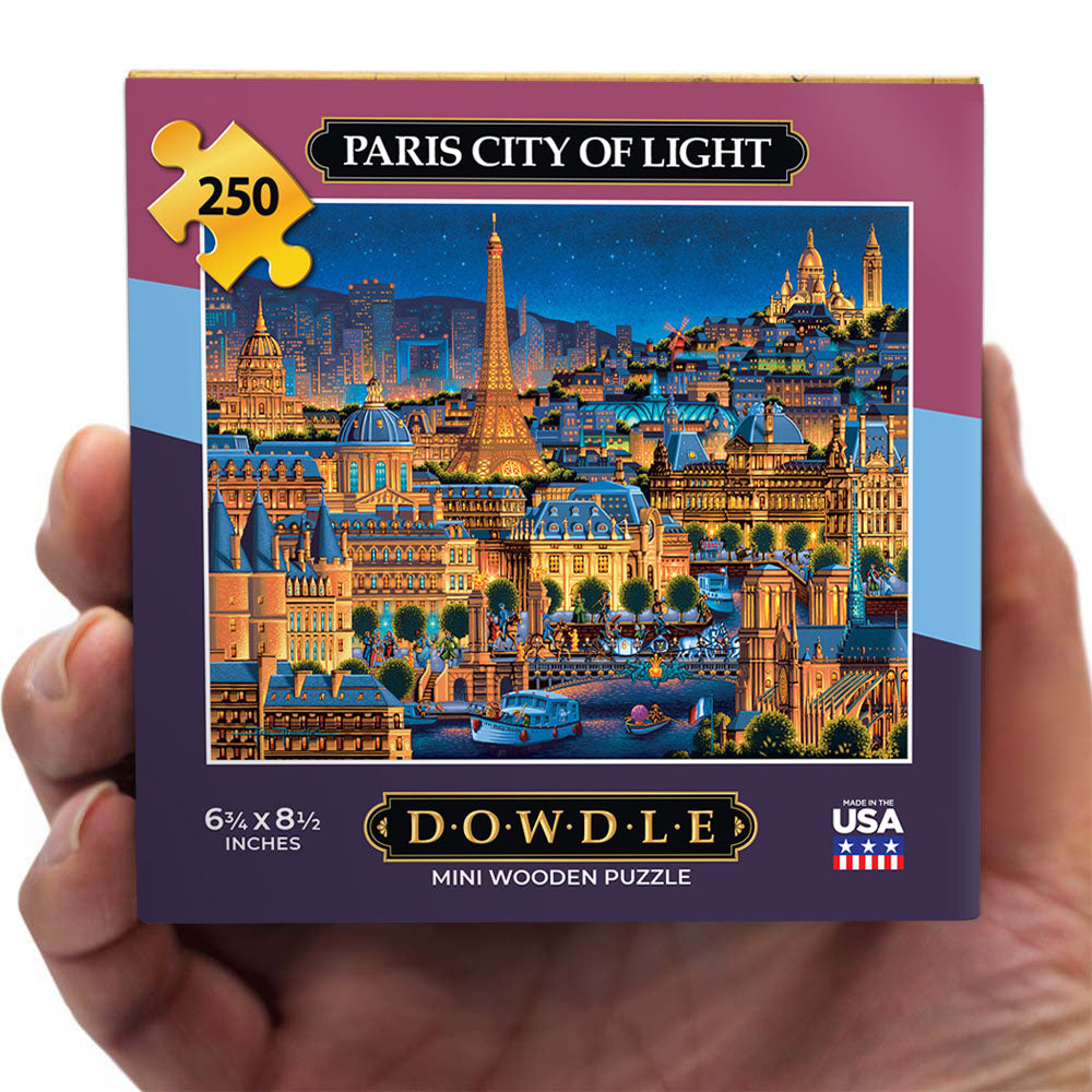 Paris at Night Jigsaw Puzzle - Paris City of Light Gift - 500 Piece Pu –  Positive Atmosphere Shop