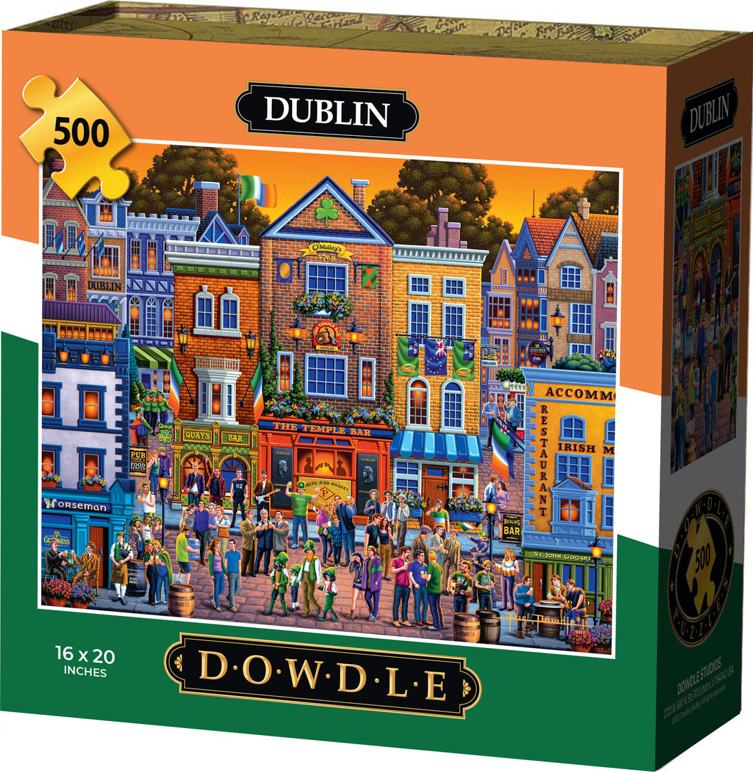 Fighting Irish of Notre Dame - 500 Piece Dowdle Jigsaw Puzzle