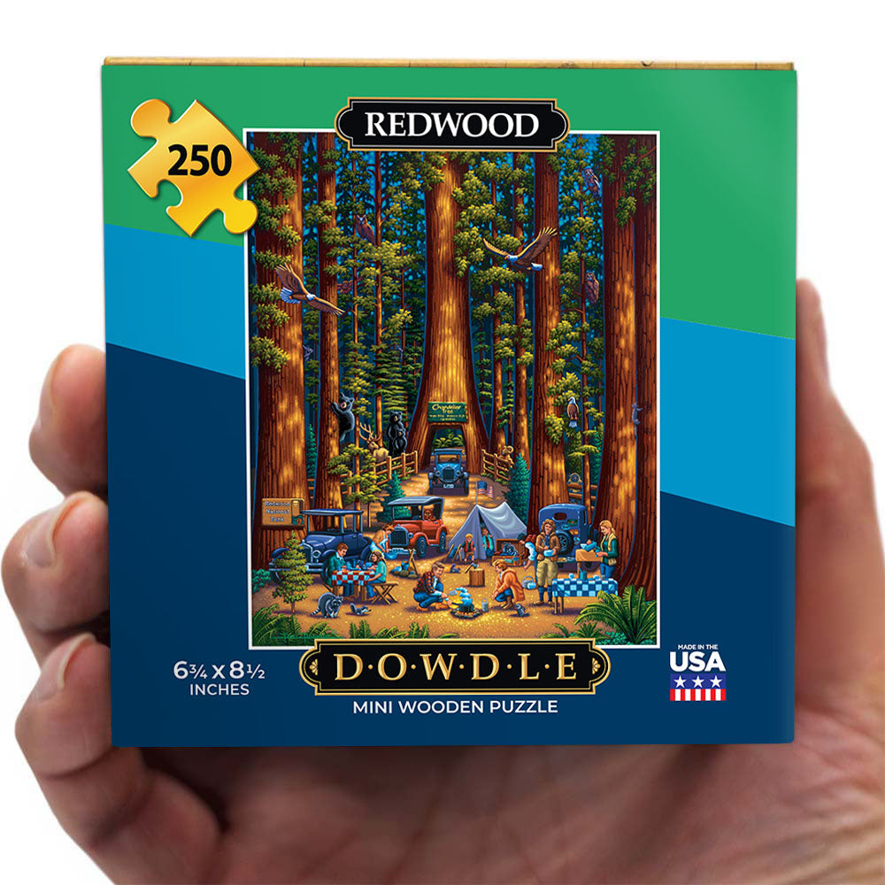 Redwood National Park - 500 Piece Dowdle Jigsaw Puzzle