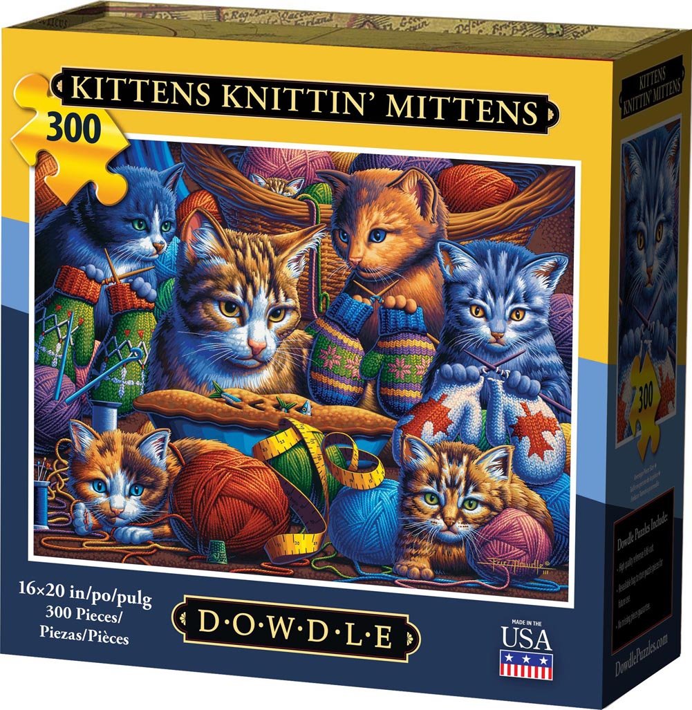 Dowdle Jigsaw Puzzle - Cats Around The World - 1000 Piece