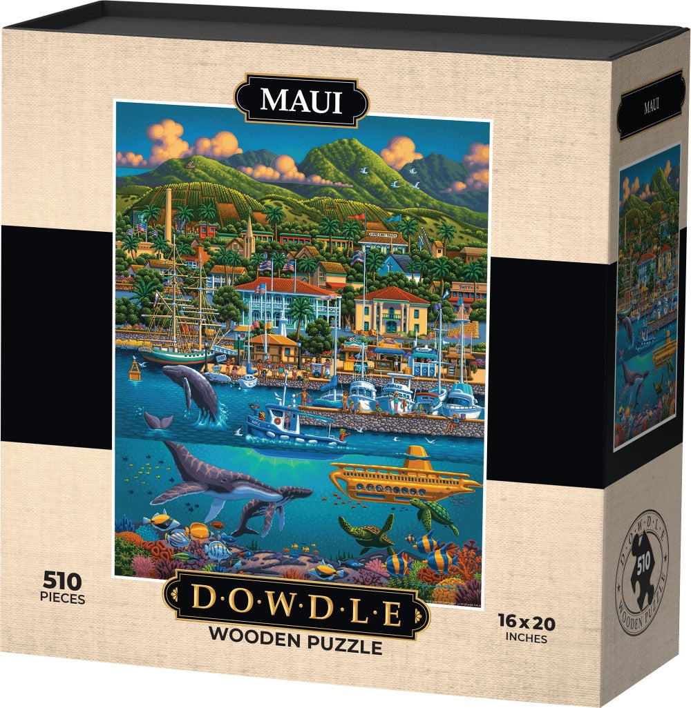 Dowdle Polynesian Cultural Center Jigsaw Puzzle, 500- Pieces
