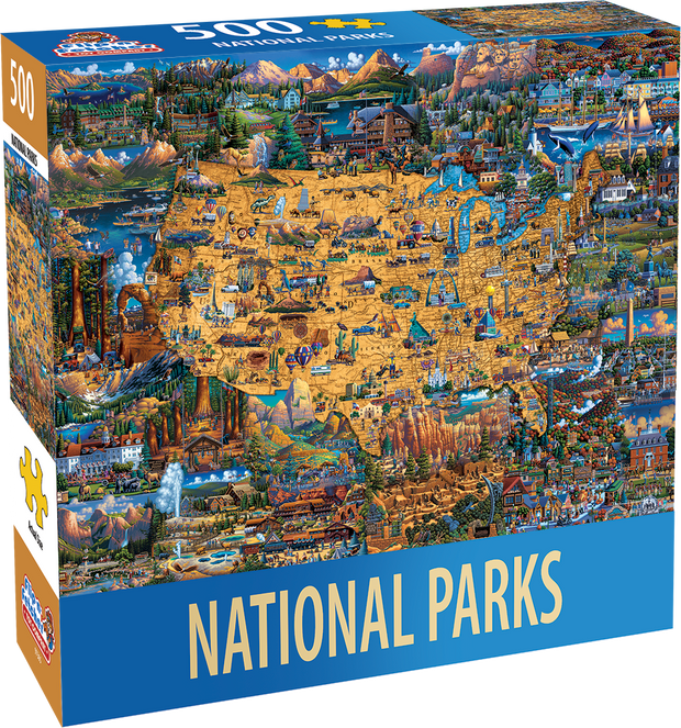 National Parks - Flip-n-Fetcher - 500 Piece