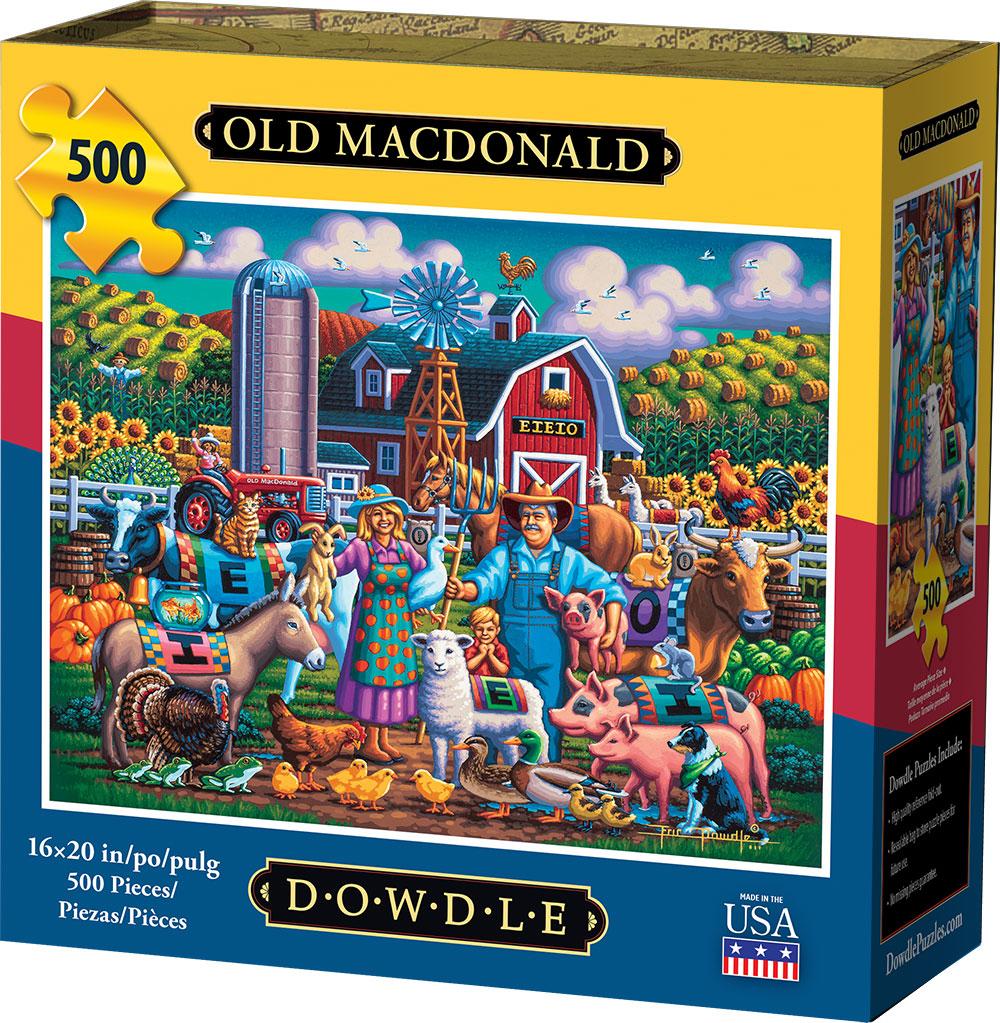Little Red Hen - 500 Piece Dowdle Jigsaw Puzzle