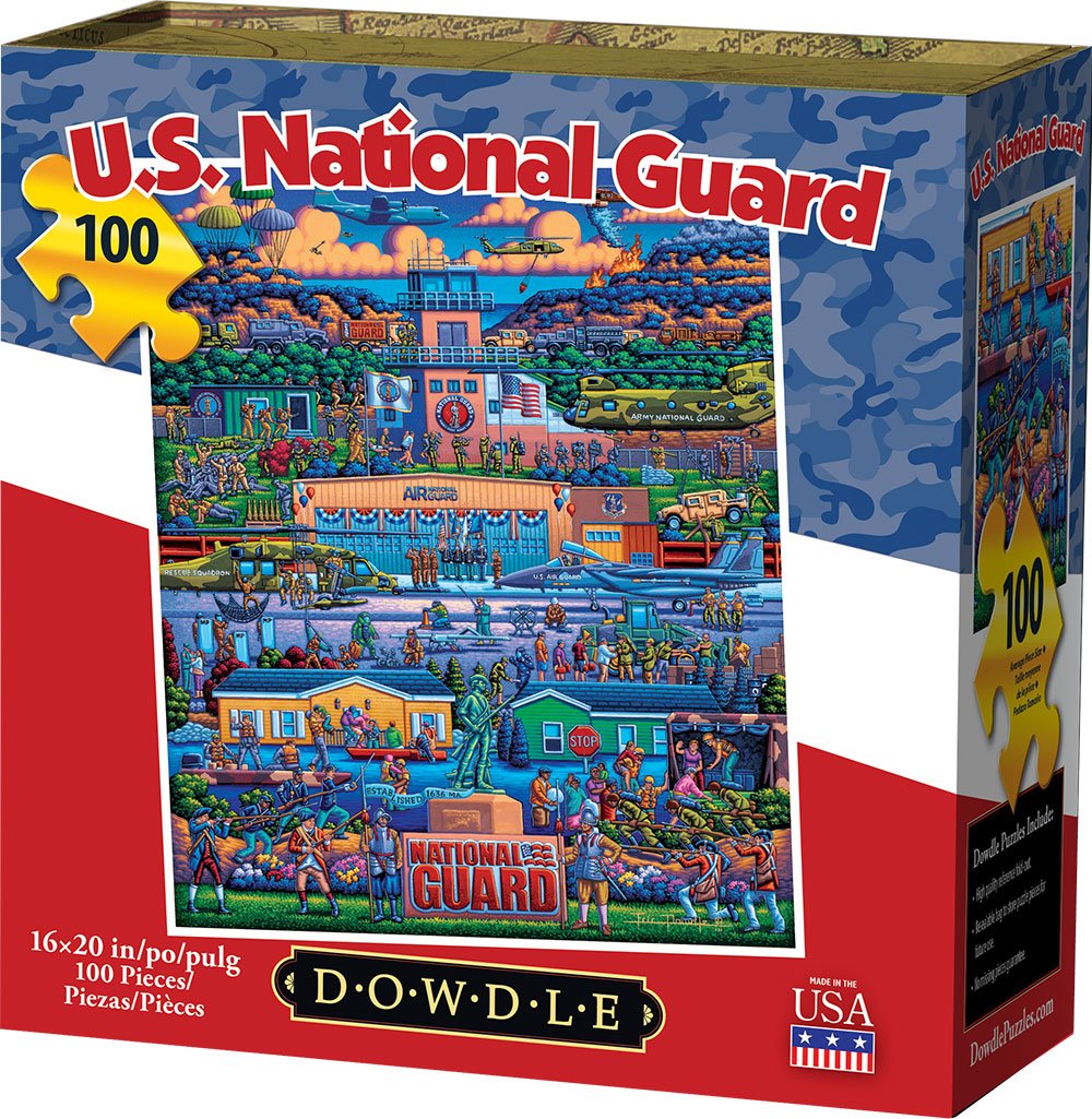U.S. National Guard - 500 Piece Dowdle Jigsaw Puzzle