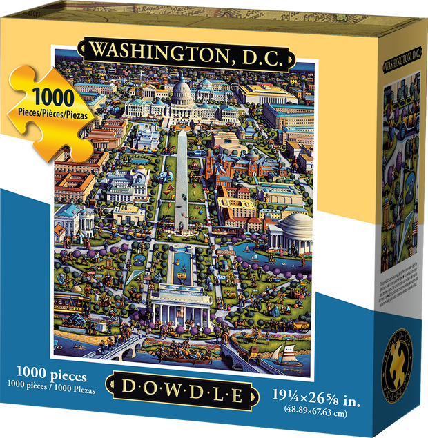 Washington D C 1000 Piece Dowdle Jigsaw Puzzle