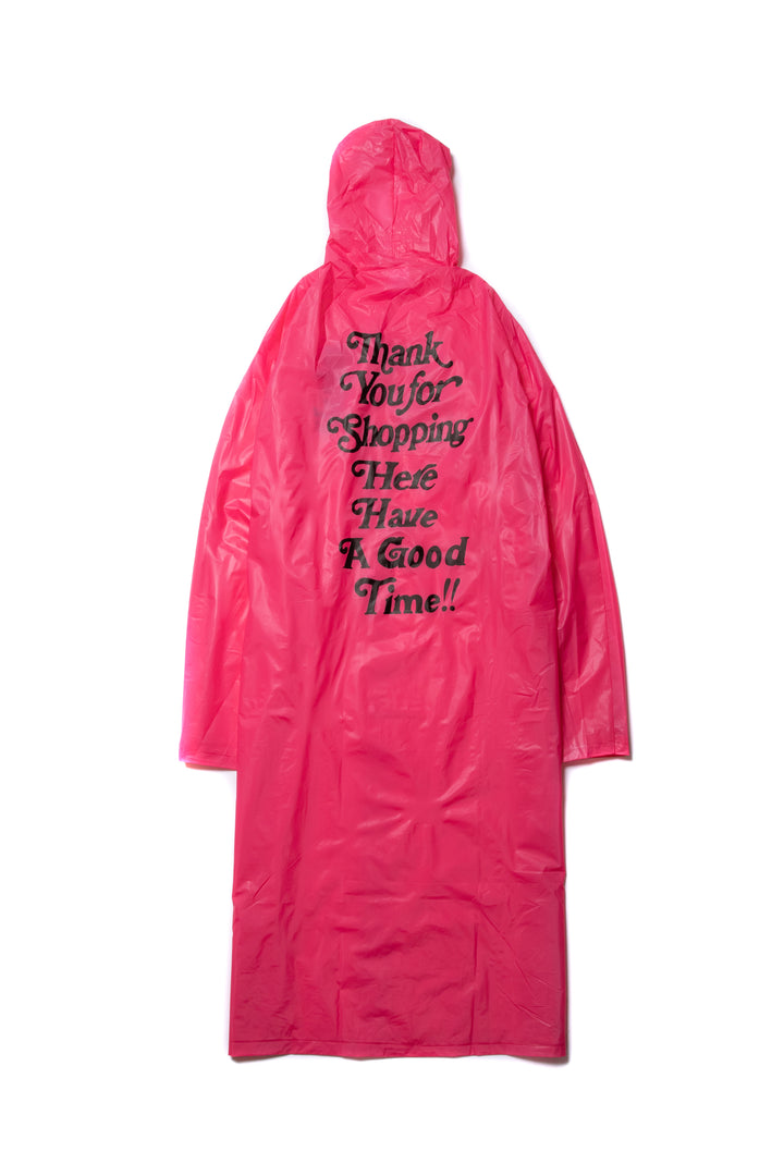 shopping raincoat