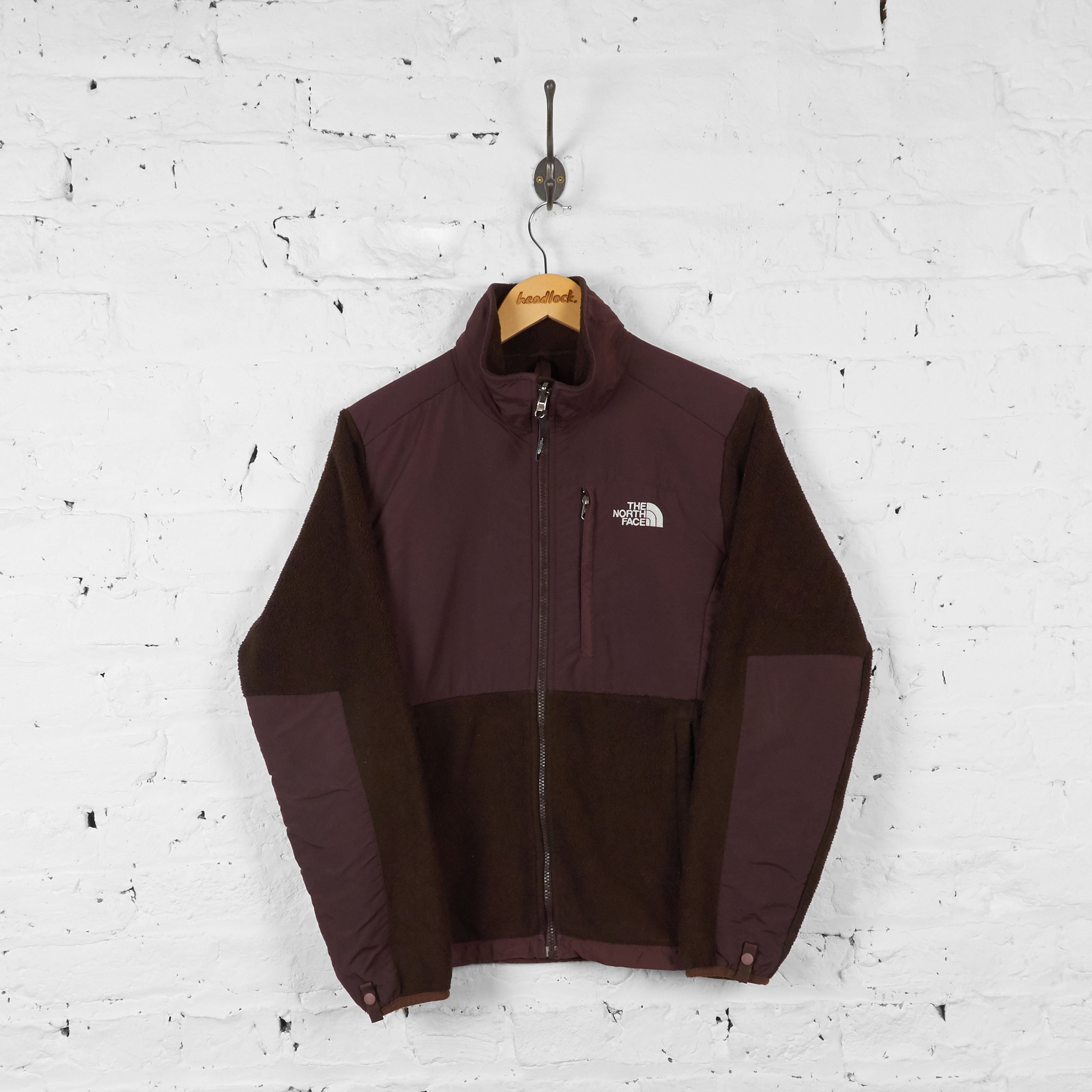 north face fleece brown