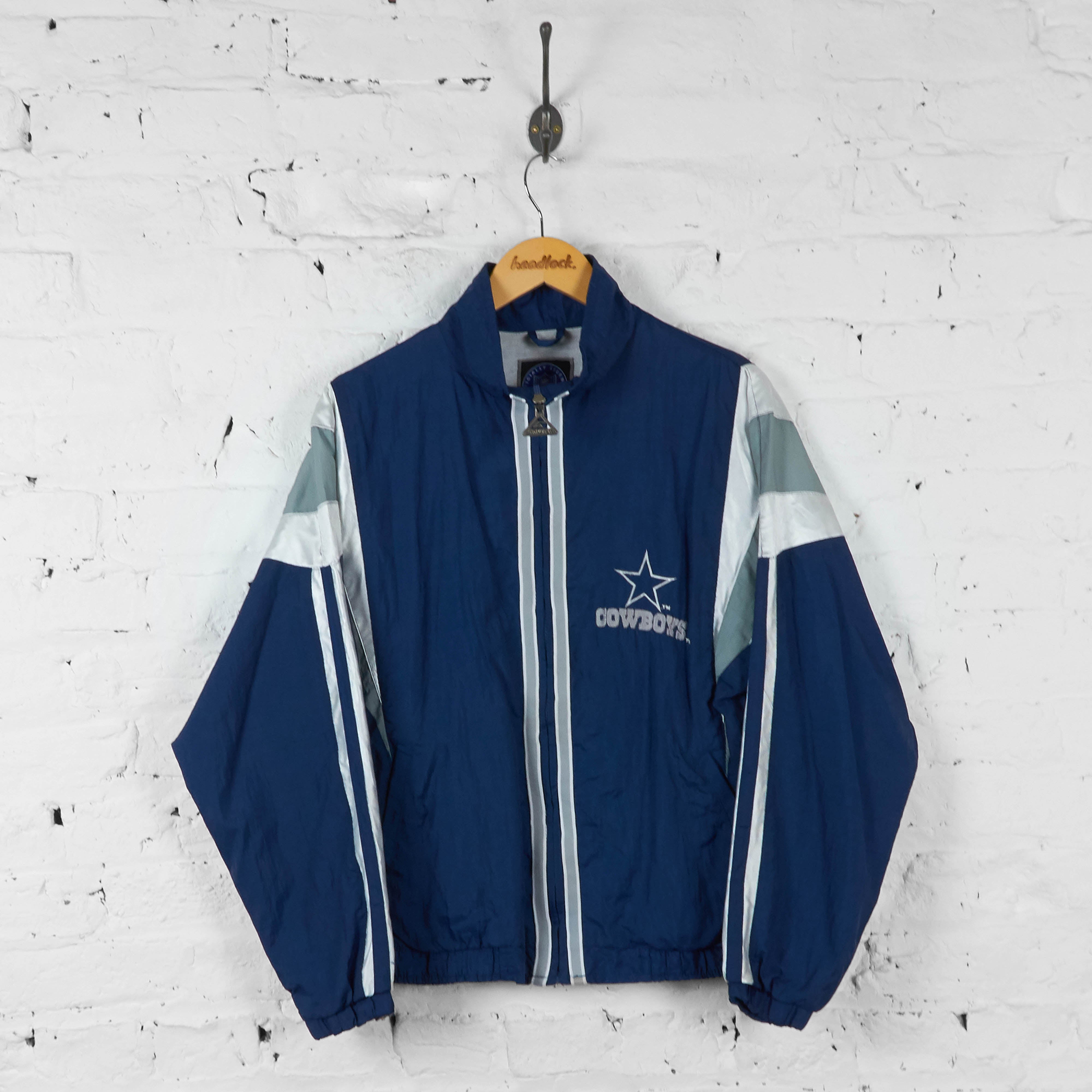 Dallas Cowboys Hooded Vintage Leather Jacket Mens Winter Bomber