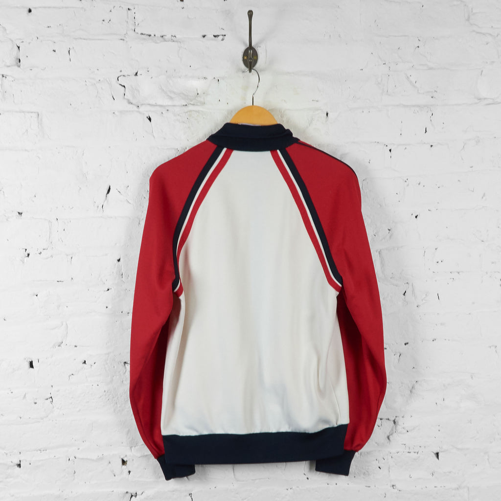 Vintage Sergio Tacchini Tracksuit Top - Red/White - S – Headlock