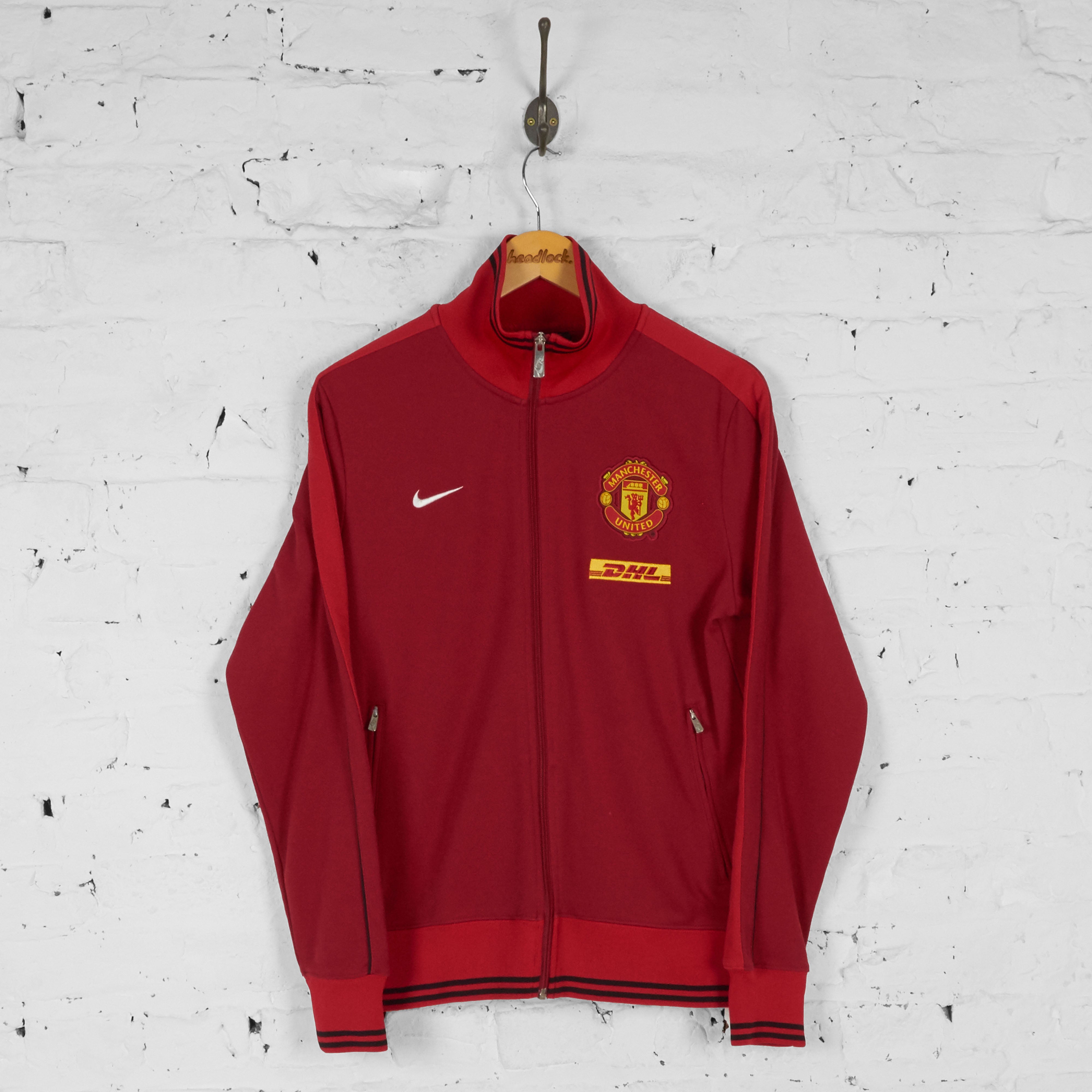 nike red tracksuit top