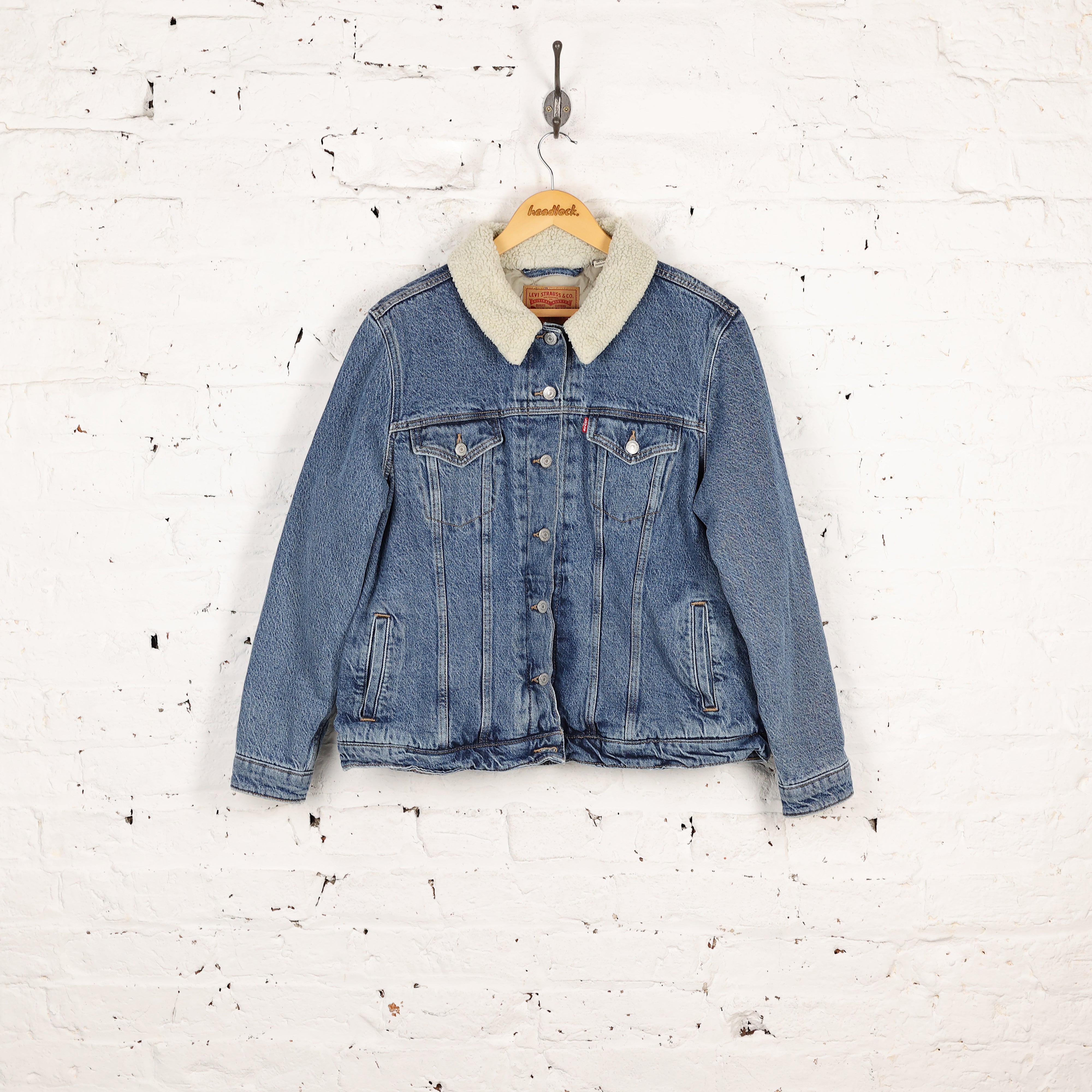 Levi's Fleece Lined Winter Denim Jacket - Blue - XXL – Headlock