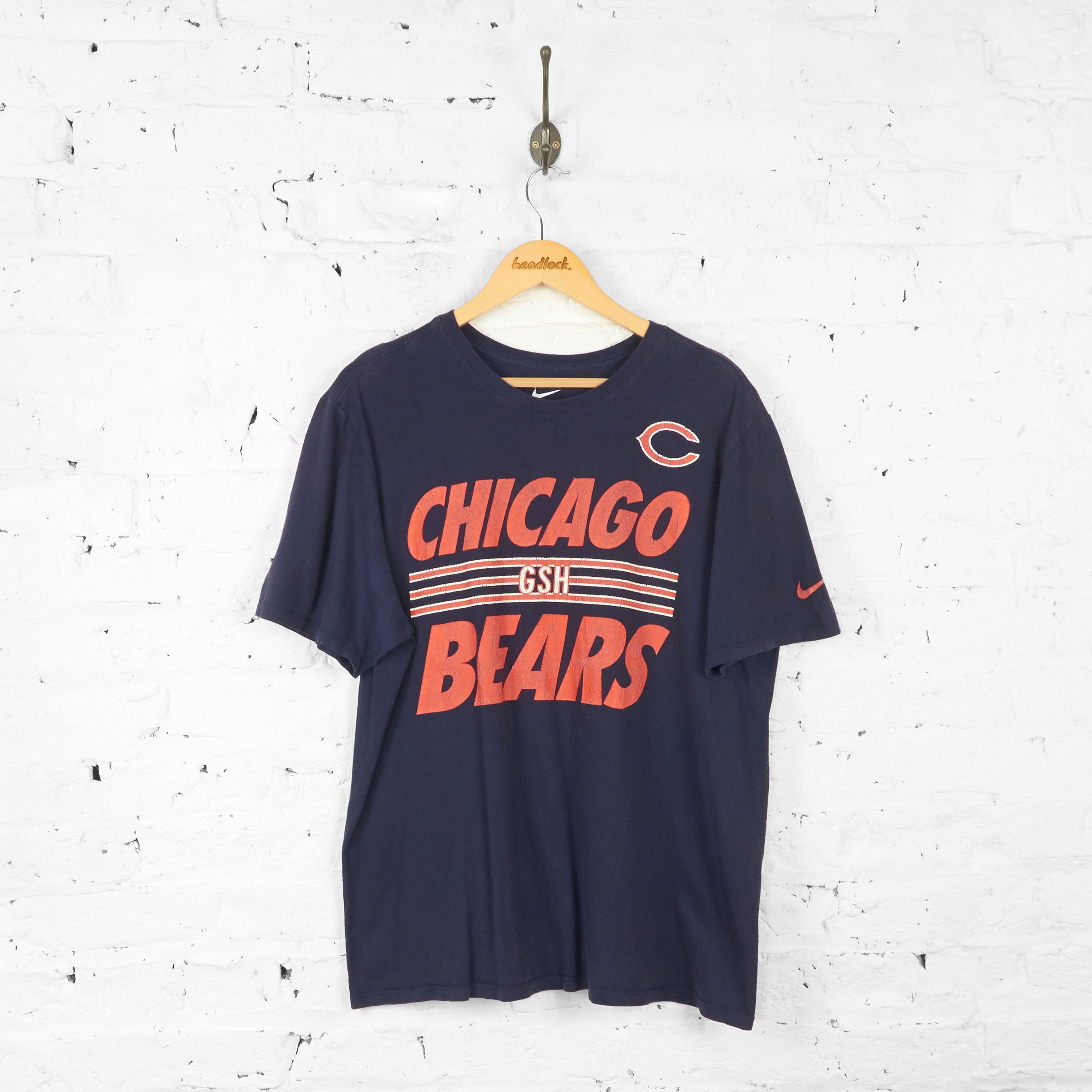 Chicago Bear T-Shirt NFL American Football Jersey' Men's T-Shirt