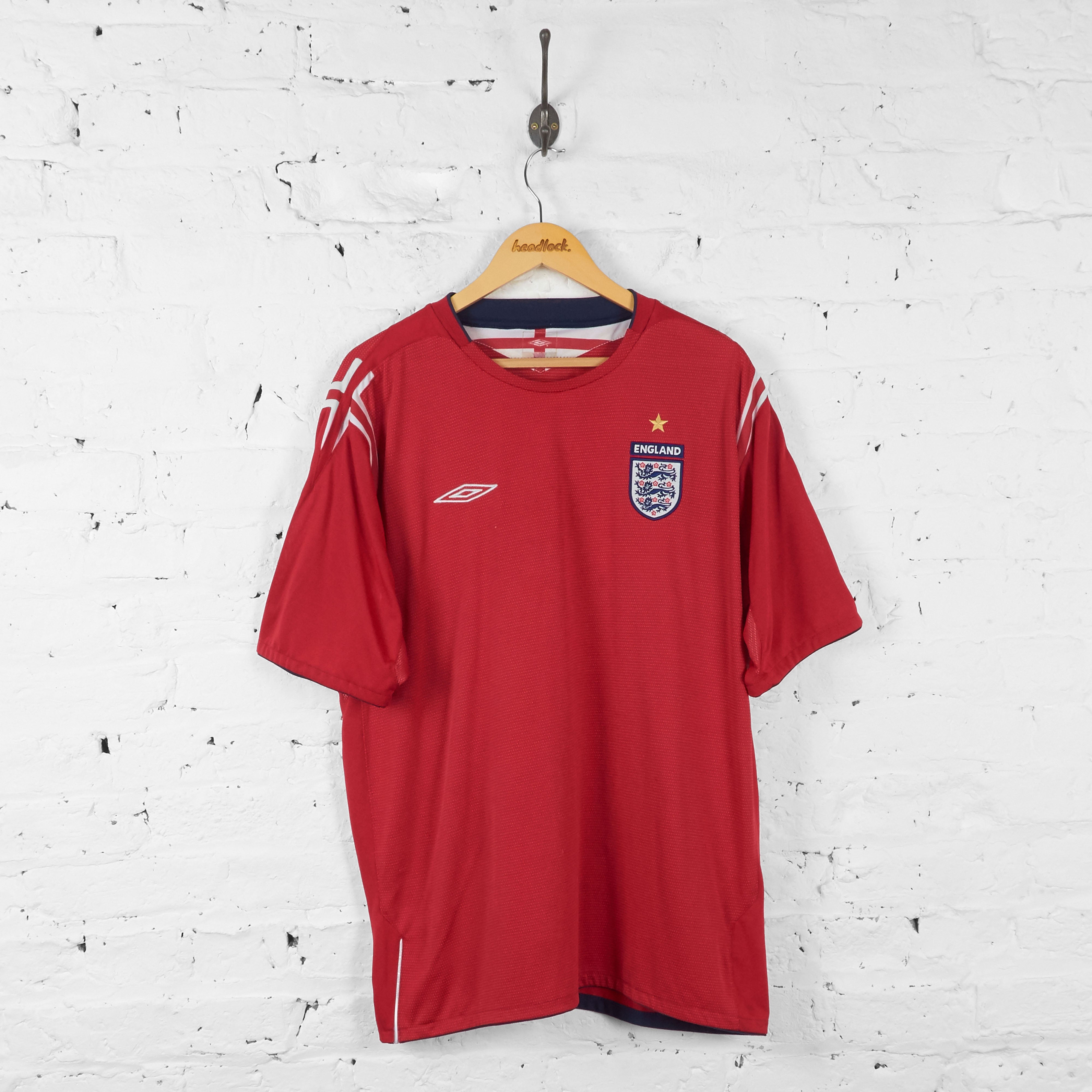 england 2006 red kit