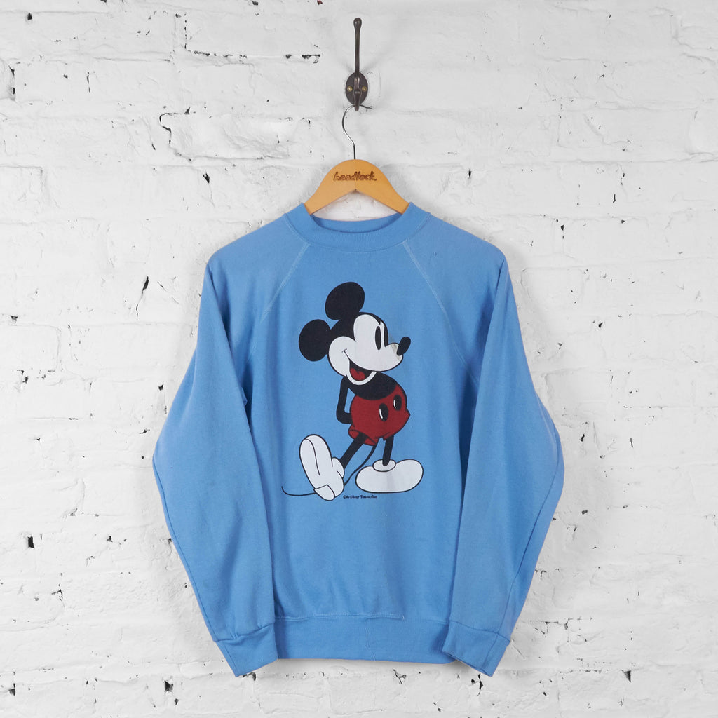 Disney World Sweat-shirt homme en relief bleu marine Mickey Mouse 3XL à  broder -  France