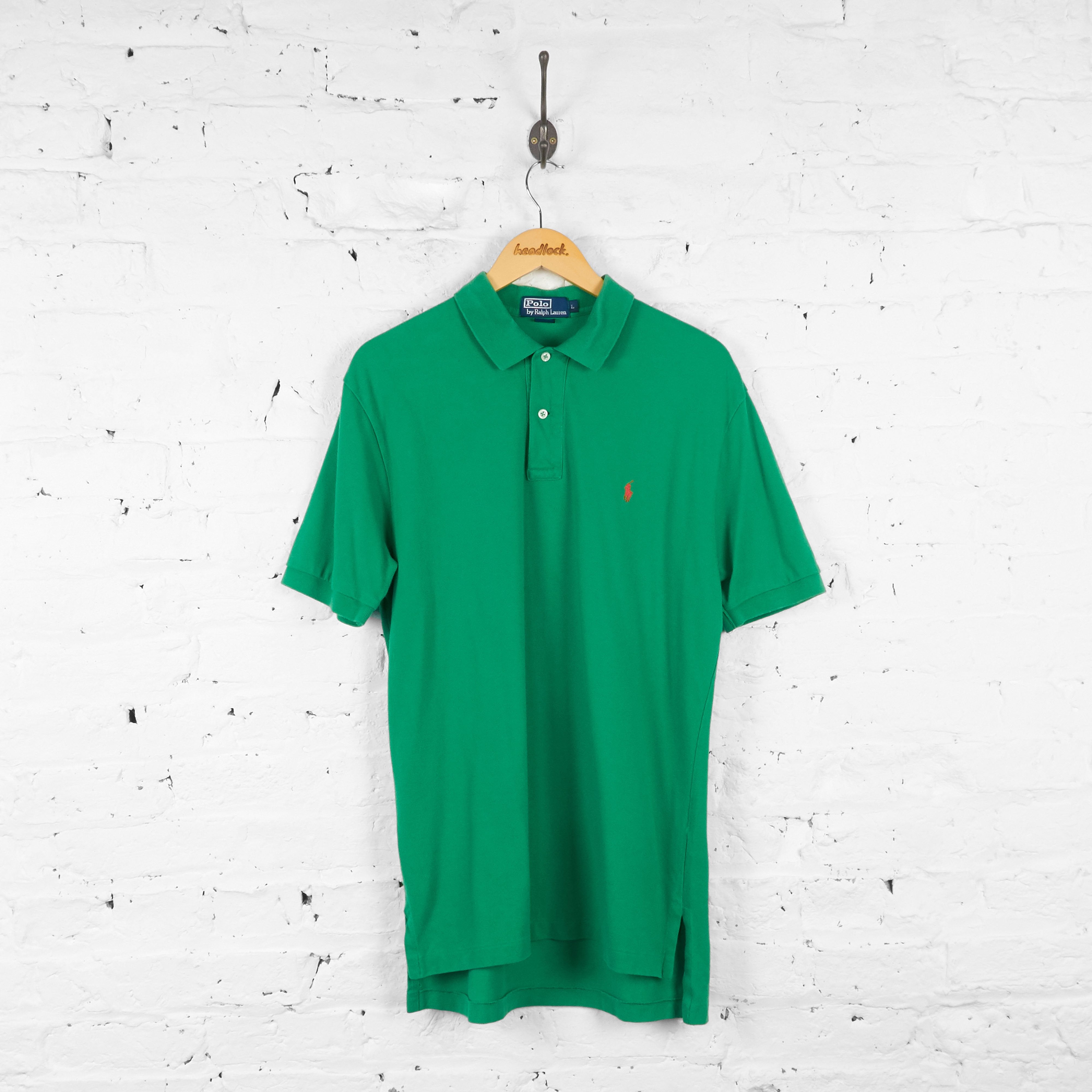 Ralph Lauren Polo Shirt - Green - L – Headlock