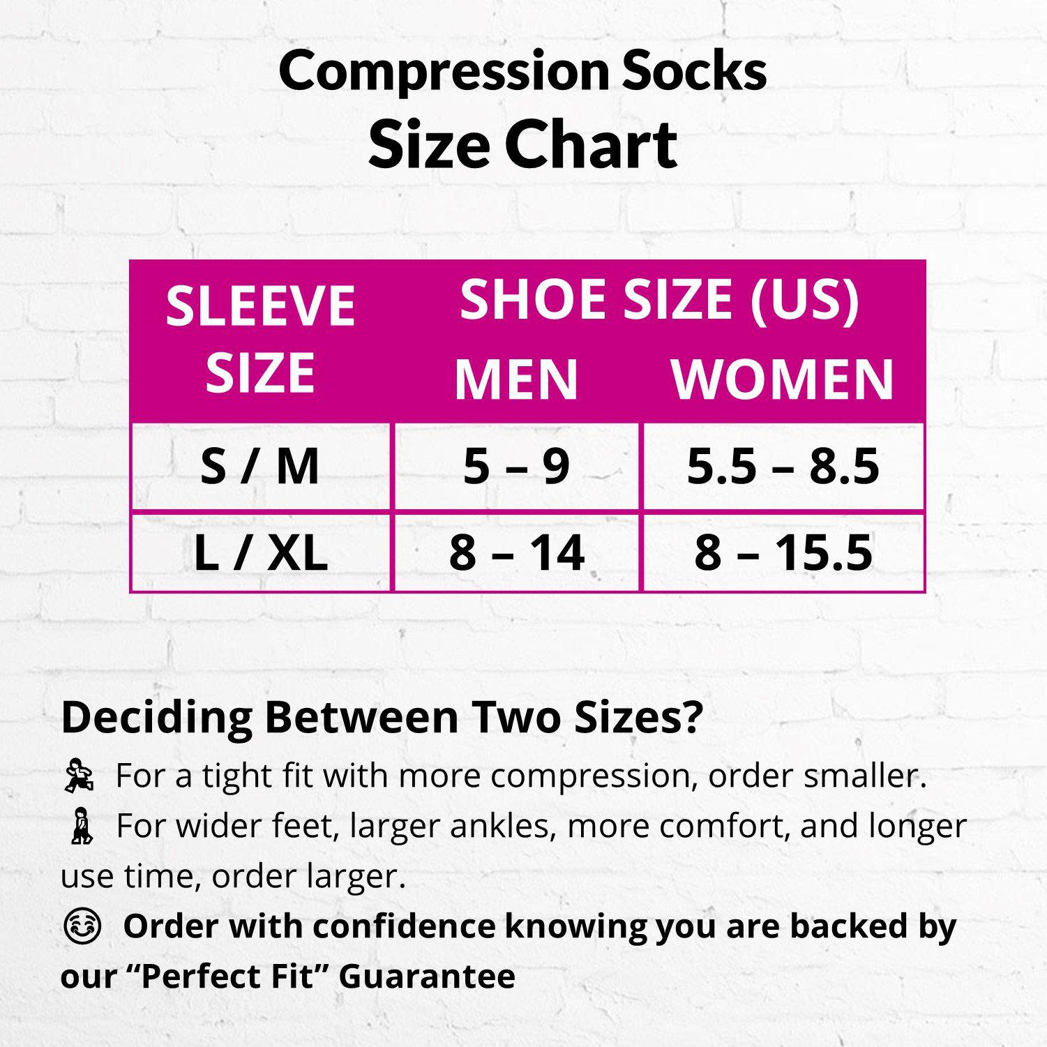 Compression Socks - Pink - Crucial Compression