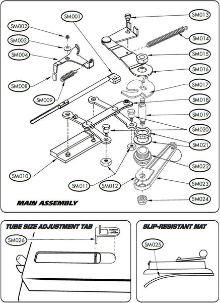 SM026 - Tube Size Adjustment Tab – RYO Service Center