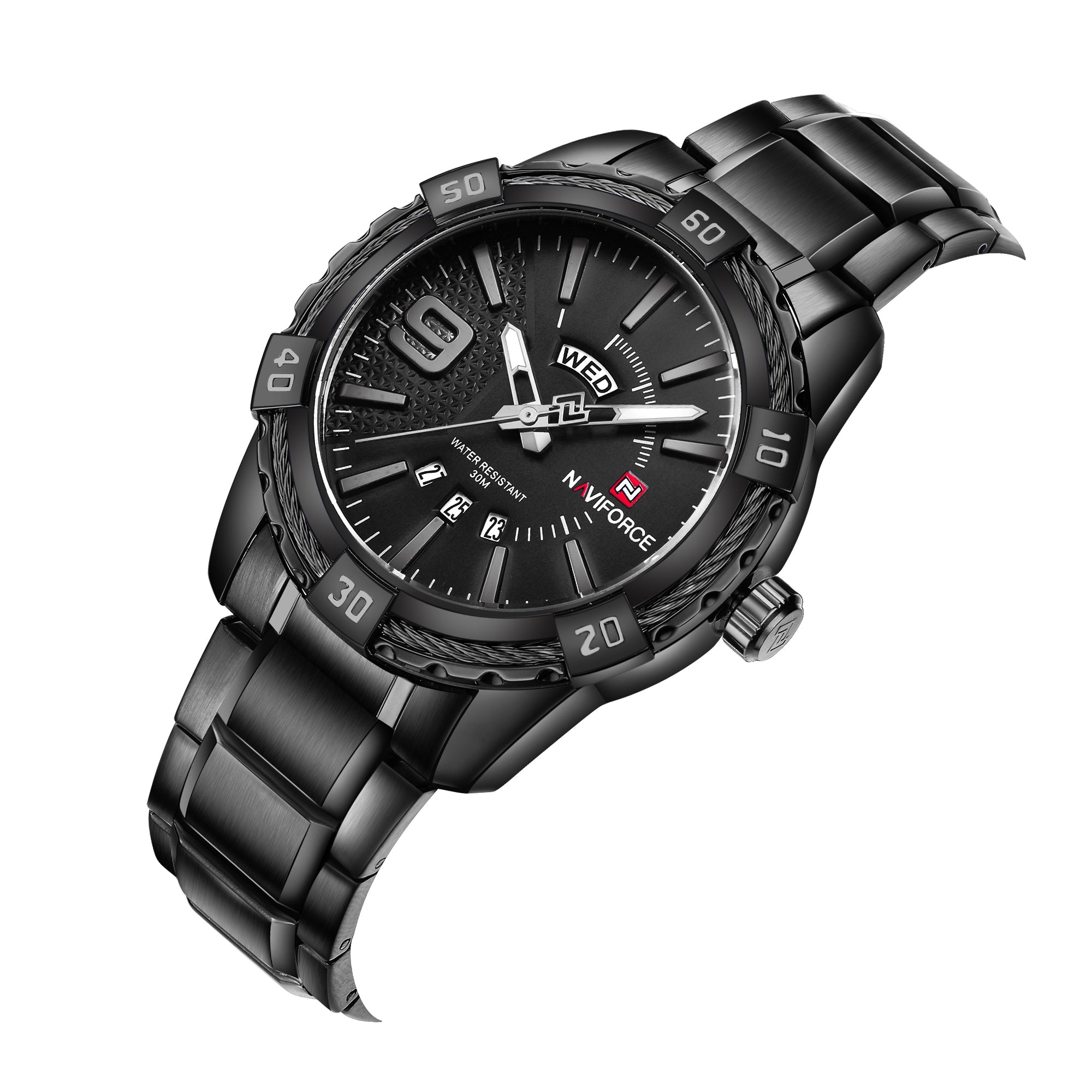 mens watches with black chain
