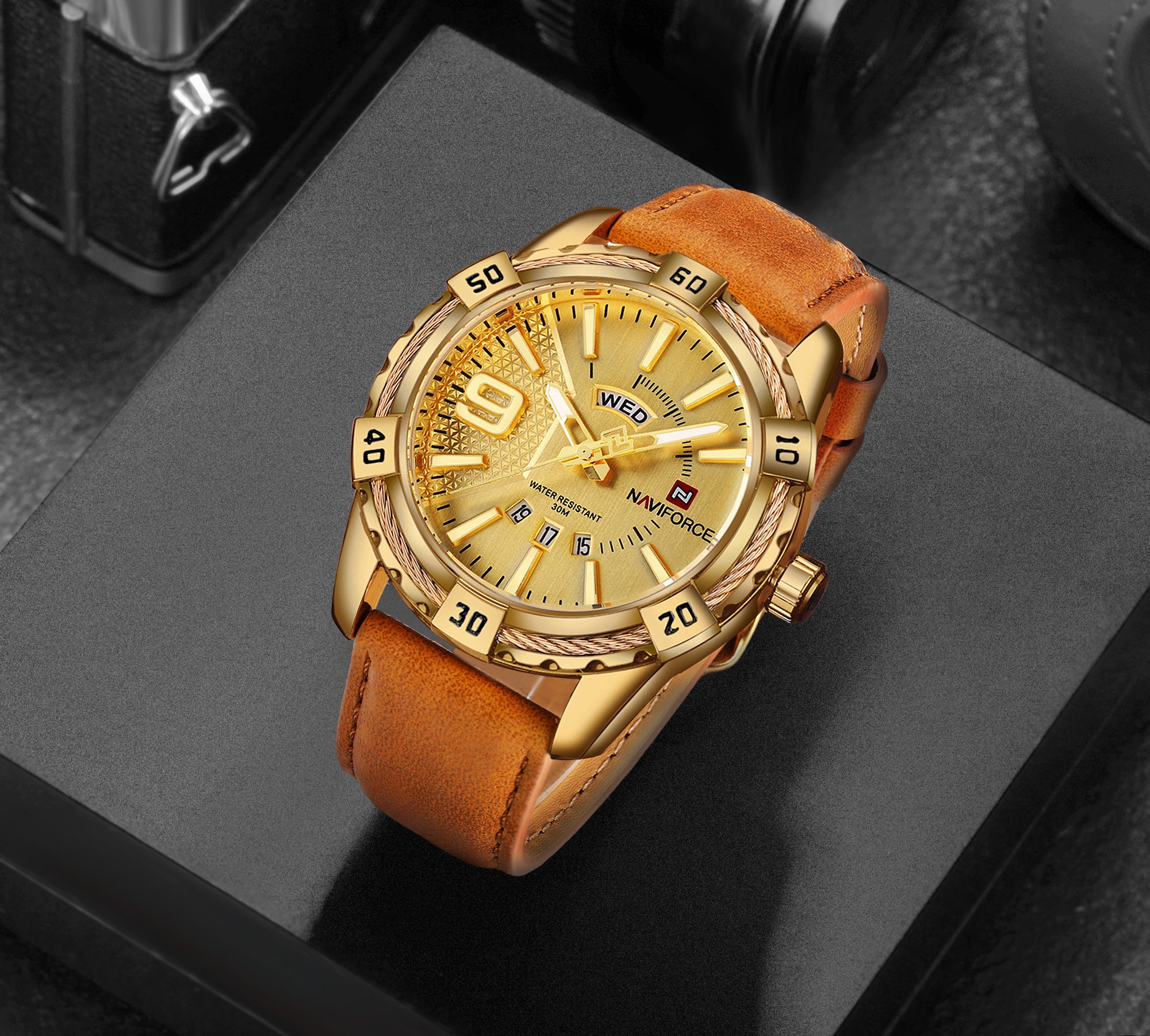 boys gold watch