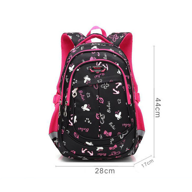 butterfly school bag