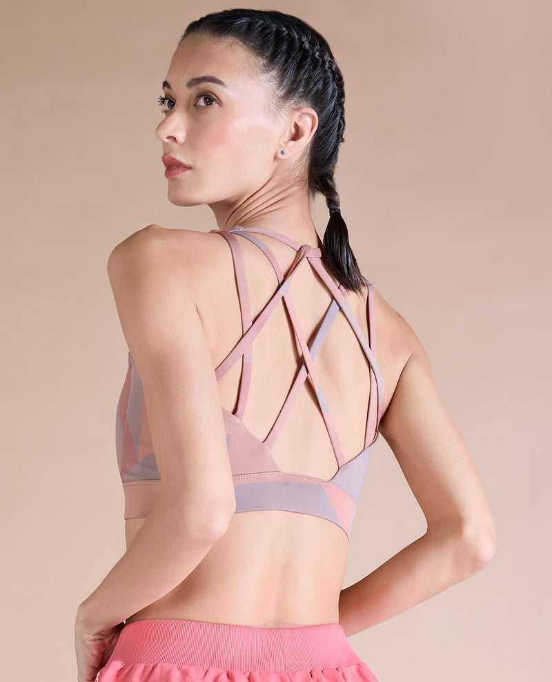 Grace Form Strappy Sports Bra for Women Padded High Zambia