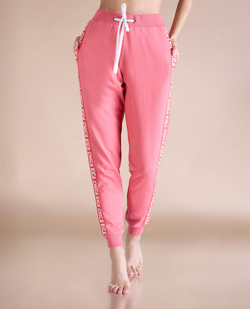 Buy Kica High Waisted Cotton Dance Joggers With Rib Waistband and Cuffs  online