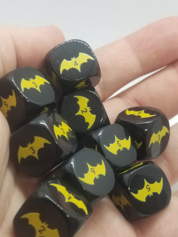 Yellow Bat Dice