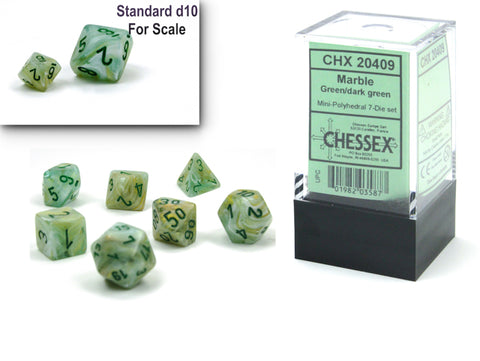 marble dice set