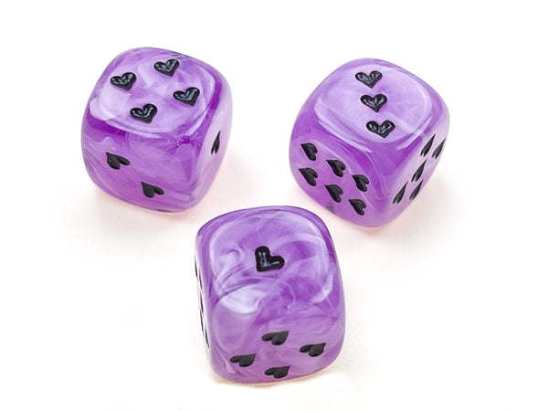Chessex Borealis Magenta d20 Dice - OLD GLITTER - Rare! Out of