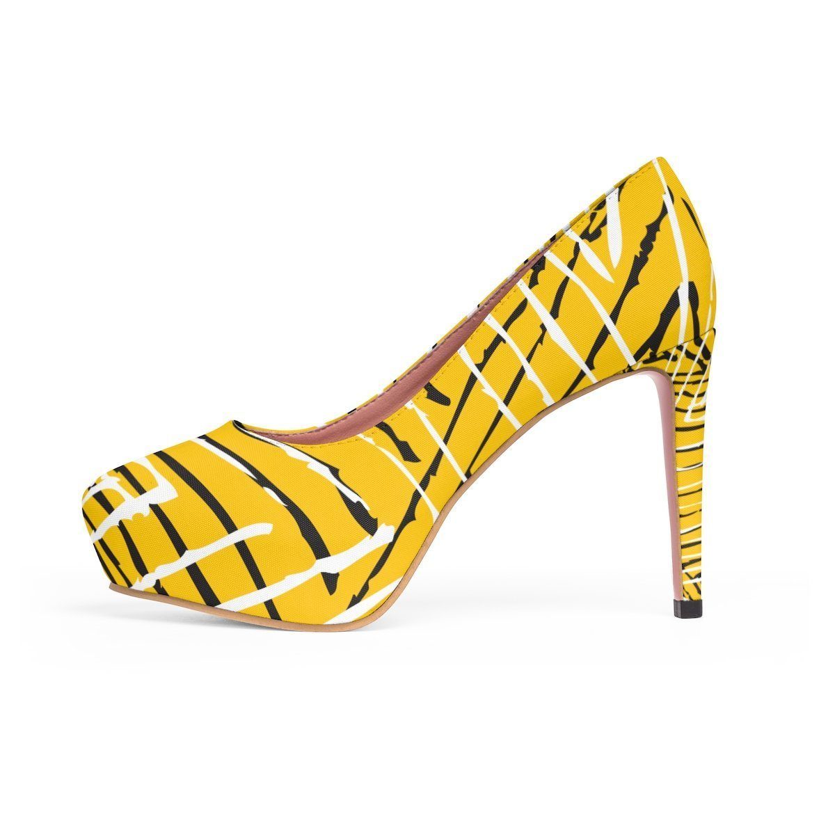 yellow heels at rage