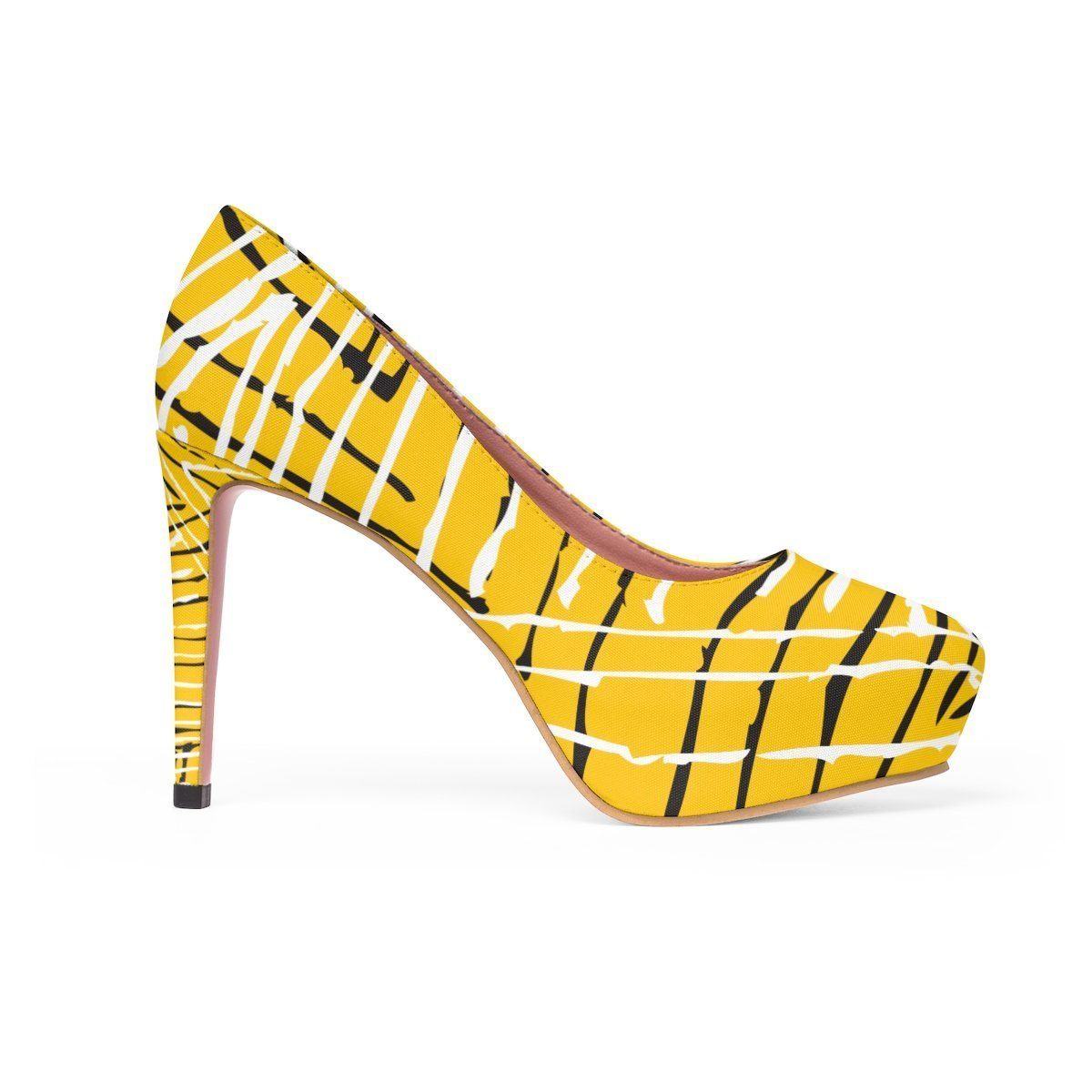 yellow heels platform