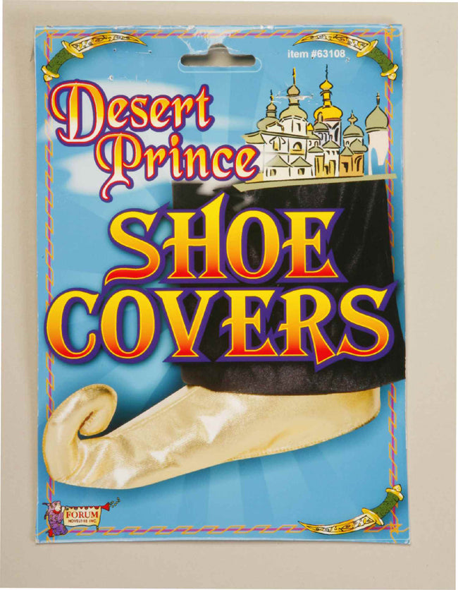 gold shoe covers