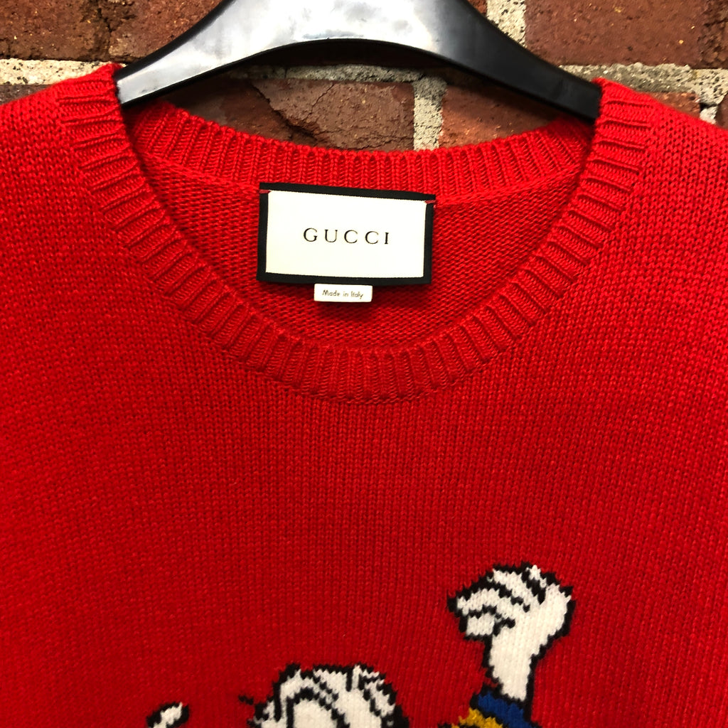GUCCI X DISNEY Donald Duck wool jumper – Wellington Hunters and Collectors