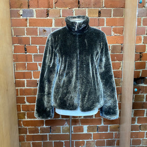MOSCHINO JEANS 2000's faux fur jacket
