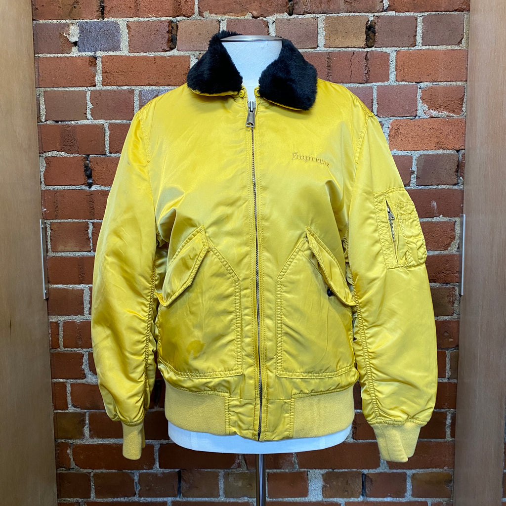 SUPREME yellow bomber jacket – Wellington Hunters and Collectors