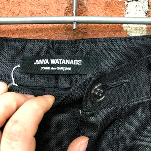 JUNYA WATANABE polyester fabric trousers 2003