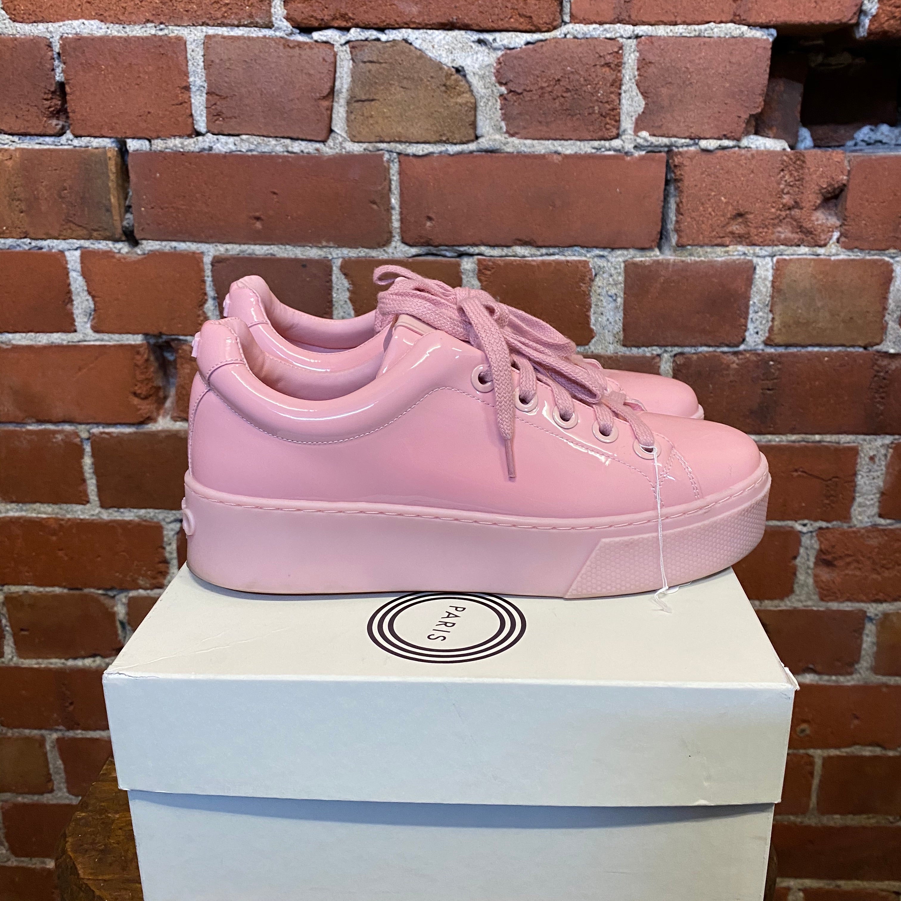 KENZO patent pink sneakers 39 Hunters and Collectors